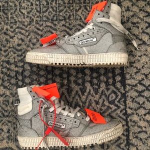 Offwhite high top sneakers